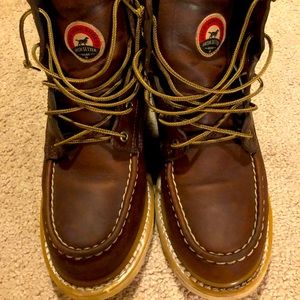 Men’s Irish Setter work boots 8.5